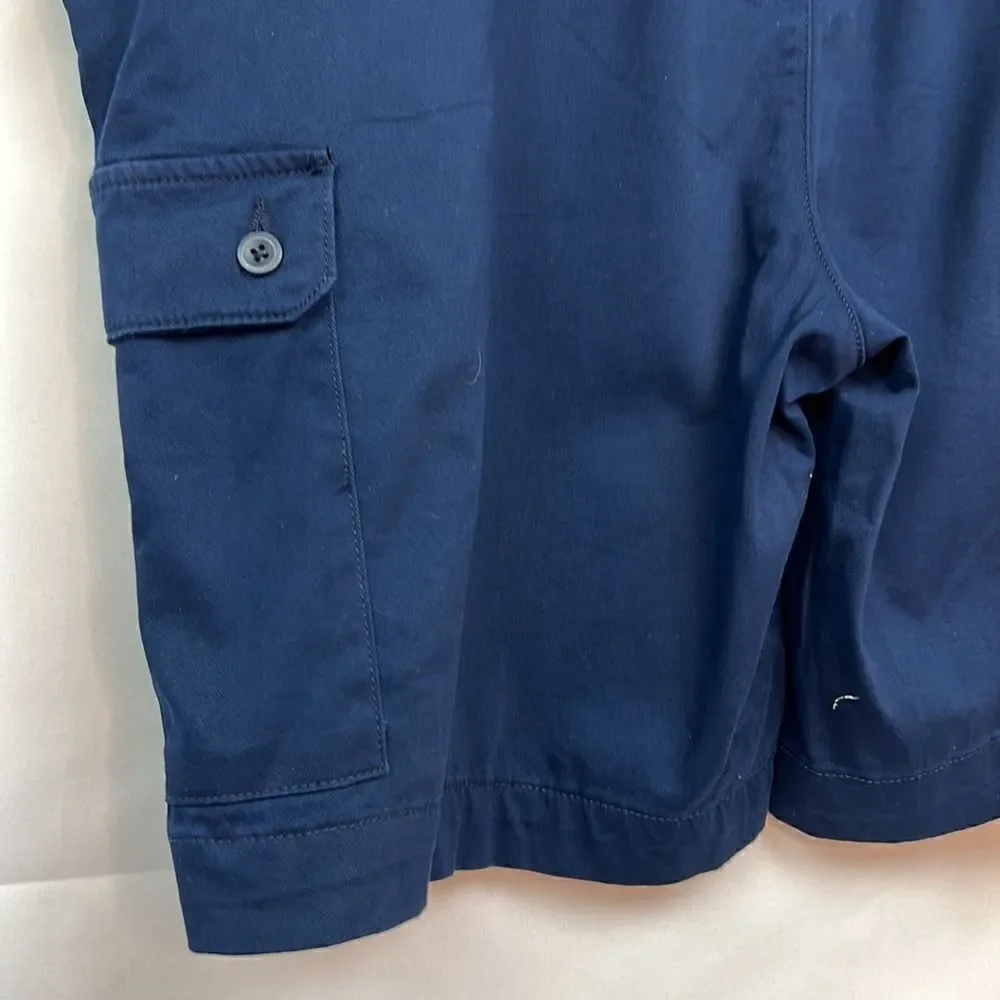 St. John’s Bay Navy Blue Cargo shorts size 44 NWT